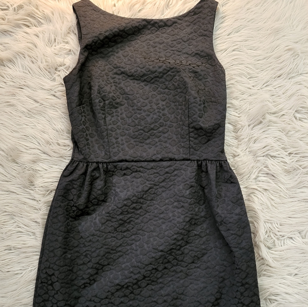 Michael Kors Monochrome Animal Print Sleeveless Sheath Dress Size 2